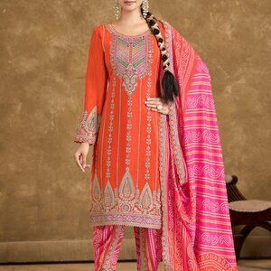 CHINNON WORK SALWAR SUIT
